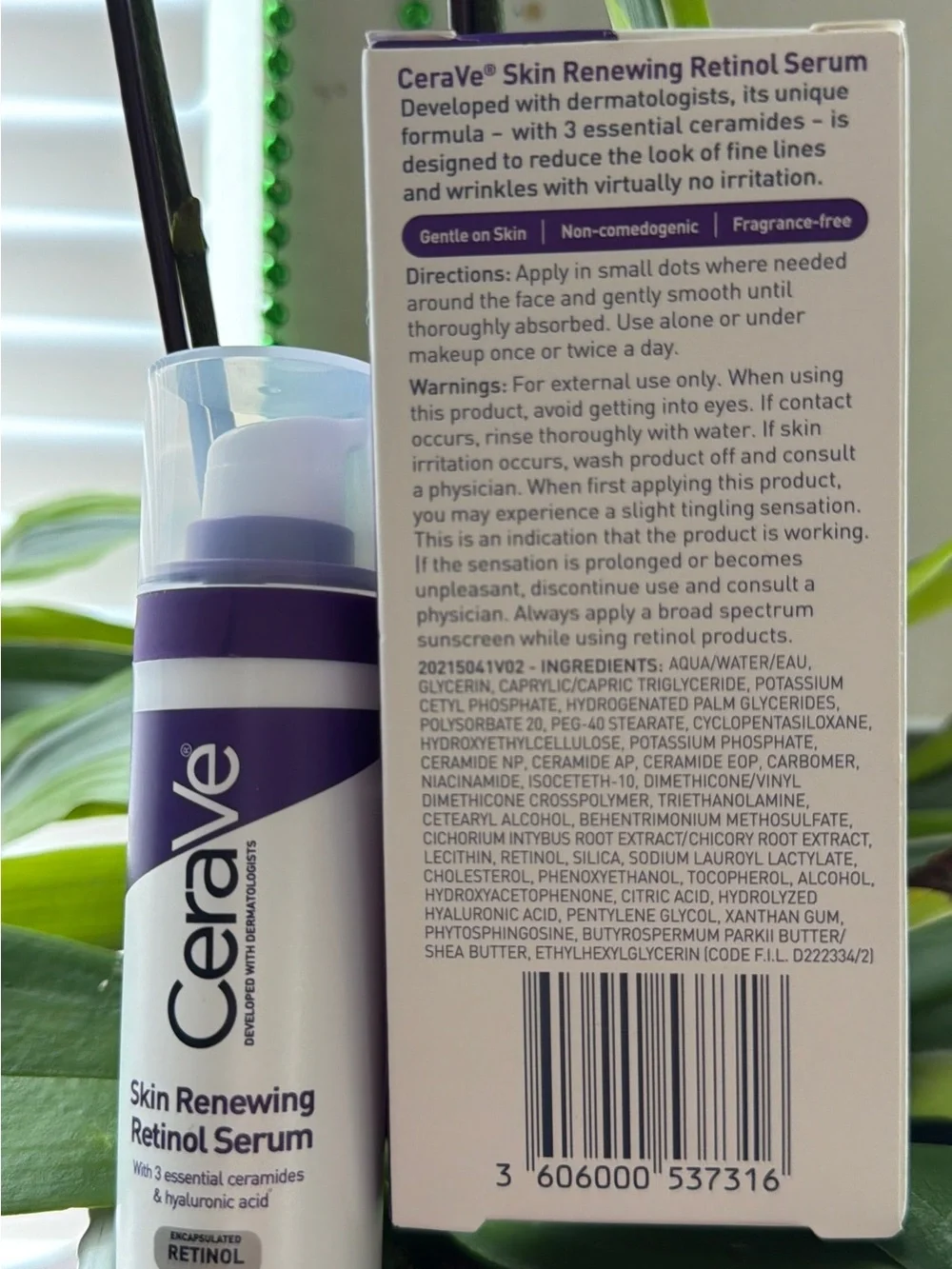 rave Retinol Serum — Purple, White